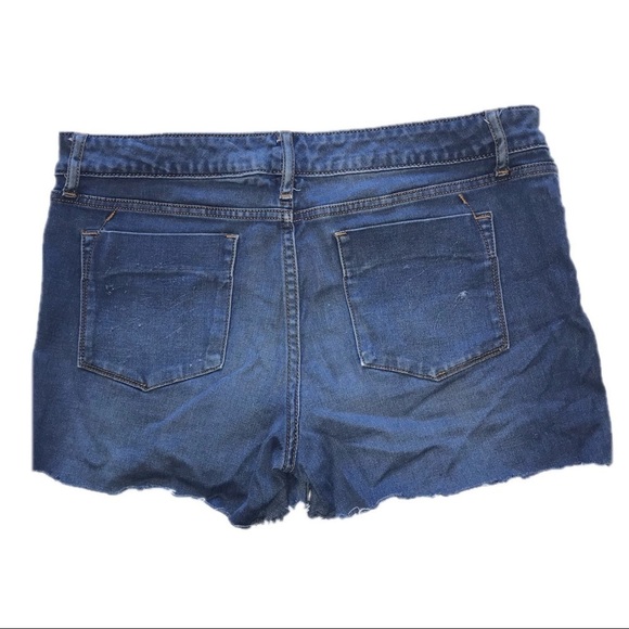 DIY Mossimo Distress Stretch Denim Short Shorts 12 - Picture 2 of 3